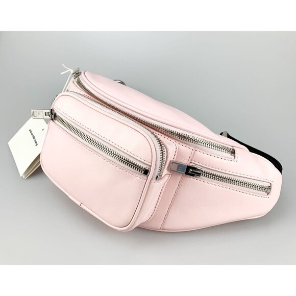 NWT Authentic Alexander Wang Attica multi-pocket belt bag In Pink - Picture 4 of 13